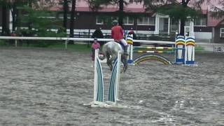 2016.8.20 第41回北海道馬術大会 第4競技 中障害D 小山礼高 ナイトシアター号