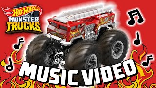 Official MUSIC VIDEO 🎶 | Bringin’ the Heat 🚒🔥 ft. Monster Truck 5 ALARM! | Hot Wheels
