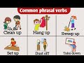 Household Related- phrasal verbs | Common Phrasal verbs for daily use | Phrasal verbs |