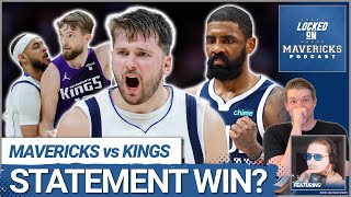 How Luka Doncic & Kyrie Irving Led a Mavs Win Over the Kings | Dallas Mavericks Podcast