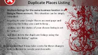 What You Should Do if You Have a You Have a Duplicate Places Listing