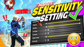Best Sensitivity Setting For Headshot⚙️ In Free Fire After Update ☠️ || 200 Sensitivity TIPS !!