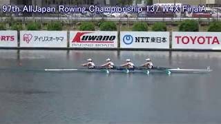 【ボート】第97回全日本選手権 137 W4X FinalA 97th All Japan Rowing Championship