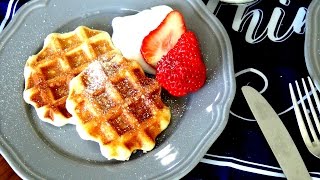 How to make Belgian waffle Liege waffle｜ベルギーワッフル リエージュワッフルの作り方