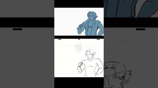 ANIMATION TIMELAPSE | WIP #animation #speedpaint #animationmeme