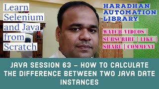 Java #63 - How to Calculate the Difference Between Two Java Date Instances