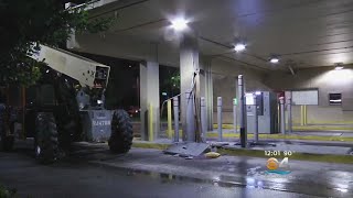 ATM Ripped Out Of Bank’s Drive-Thru Lane