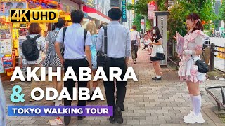 Exploring FUTURISTIC JAPAN! 🇯🇵 | Amazing Walking Tour in AKIHABARA and ODAIBA Tokyo 2023【4K】