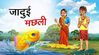 लालची सुमित्रा और जादुई मछली Hindi kahaniyan |  Moral stories for kids | Fairy Tales | kahaniyon