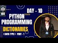 Python Dictionaries ( PART - 1 )@HDR_Programming