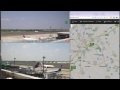 フライトレーダ24、の正確さを確かめる。flightradar24＆成田空港livecam