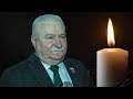 Dziś zmarł Lech Wałęsa