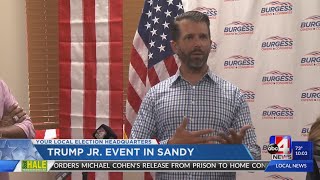 GOP fundraiser surprises with Donald Trump Jr. visit to Utah