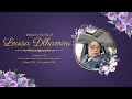 Tribute to the life of Louise Dlhamini _ Funeral Live Streaming
