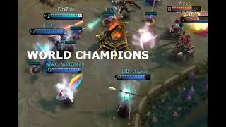 PLAYING WITH WORLD CHAMPIONS! Vainglory 5v5