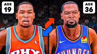 I Put Kevin Durant's Career in Reverse