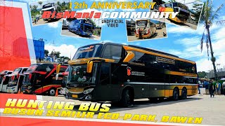 Convoy Rombongan Bus 12th Anniv BisMania Community | Hunting di Dusun Semilir eco-Park, Bawen