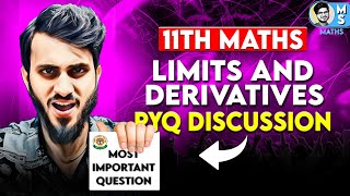 LEC-4| LIMITS AND DERIVATIVES 🔥|11TH MATHS | INTRODUCTION 📚|PYQ  DISCUSSION| PYQ Q/A |@munilsir