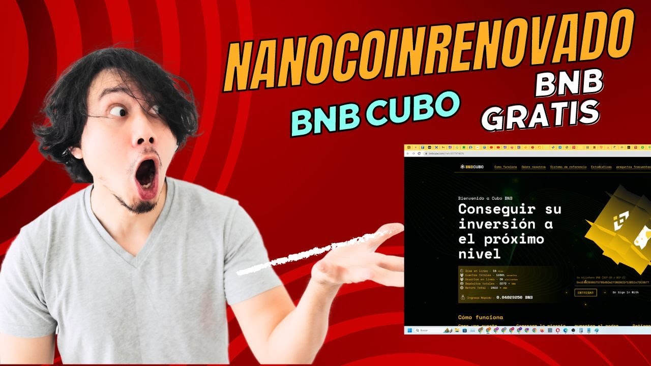 Bnb Cubo Gana Bnb Gratis No Invertir Youtube