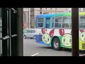 大分バス12856　県庁正門前⇒米良⇒大分駅前 往復 　前面展望動画