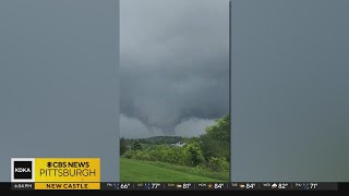 Multiple tornadoes confirmed around Pittsburgh area