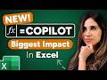 Excel's New AI Function is Absolutely Insane (Copilot Function)