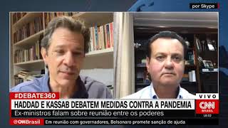 Fernando Haddad participa de debate na CNN Brasil