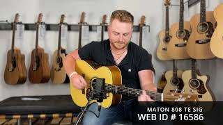 Maton Guitars EBG808 TE Tommy Emmanuel Signature #16586