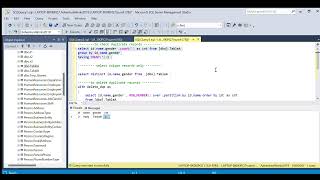 How to delete Duplicate records from SQL Table using CTE #sql #sqlqueries #sqlinterviewquestions