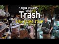 FISH STORE TOUR for AQUASCAPERS! Aqua Plants Shop Trash