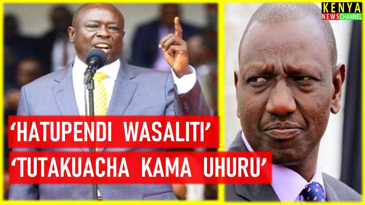 GLOVES OFF - LISTEN WHAT GACHAGUA TOLD RUTO FACE TO FACE OVER HANDSHAKE ...