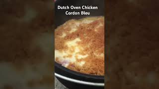 Dutch Oven Chicken Cordon Bleu. Outdoor Cooking!!!