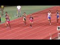 第70回京都府高等学校陸上競技対校選手権大会　男子200ｍ決勝