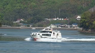 【観光】 瀬戸内海 笠岡諸島 2015春 高速船・旅客船・フェリー(Kasaoka Islands, Seto Inland Sea)【FHD】