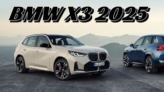 2025 BMW X3: The Ultimate Luxury SUV Redefined.