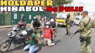 HOLDAPER Hinabol Ng mga Pulis. RIDING IN TANDEM