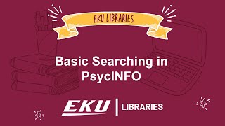 Basic Searching in PsycINFO