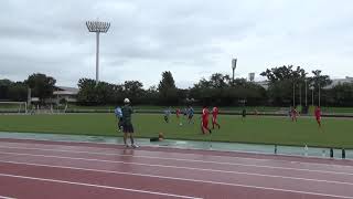 横浜市マスターズ大会40ﾘｰｸﾞ　vs Kクラブ40 前半 20210814