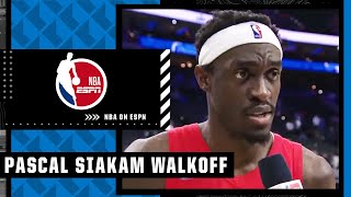 Pascal Siakam after forcing Game 6: 'We can't worry about the future' | NBA on ESPN