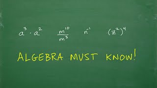 Let’s Practice Basic Algebra (Powers) – step by step