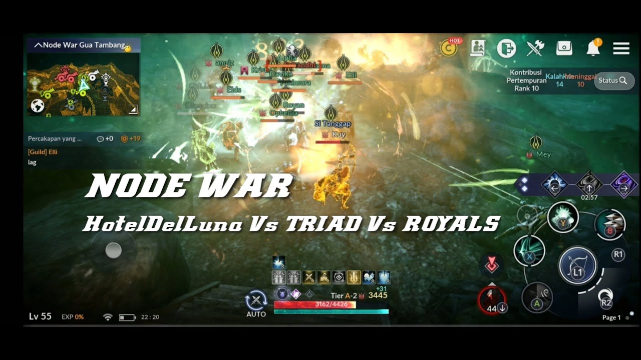 3 Node War Black Desert Mobile Youtube