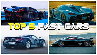 The Top 5 Fastest Cars in 2023 | World's Fastest Cars | TOP 5 FAST CARS | CARS VA