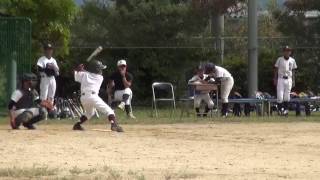 中学軟式野球　１年　９月　ライトライナー