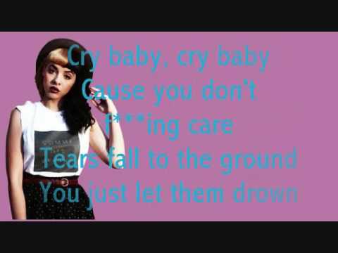 Melanie Martinez - Cry Baby - Lyrics - YouTube