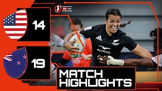 WAAKA DOUBLE as Black Ferns CHAMPIONS in Toulouse! | USA v New Zealand | HSBC France Sevens Rugby