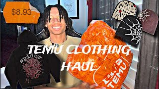 HUGE TEMU HAUL | UNBOXING Beanies, shorts, hoodies & Etc...