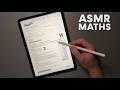 [ASMR] Solving a GCSE Maths Paper