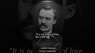 Friedrich Nietzsche's Most Famous Quotes On Life, Love and Dreams #shorts