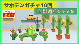 【一緒に遊ぼう】playtogether ぽっちゃりサボテンガチャ　10回　10連ガチャ　大当たり♪