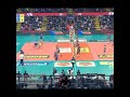 spike over block Wilfredo Leon 💢 Modena volley vs sir safety Perugia